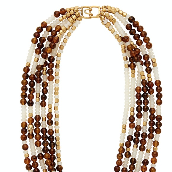 INDIA HICKS NWT Golden Beach Necklace Tigers Eye🐅 - Picture 4 of 5